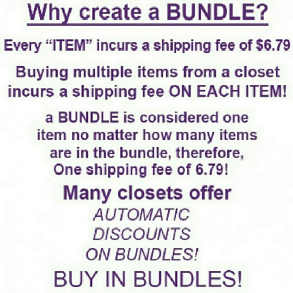 Shop smart and bundle! 🛍